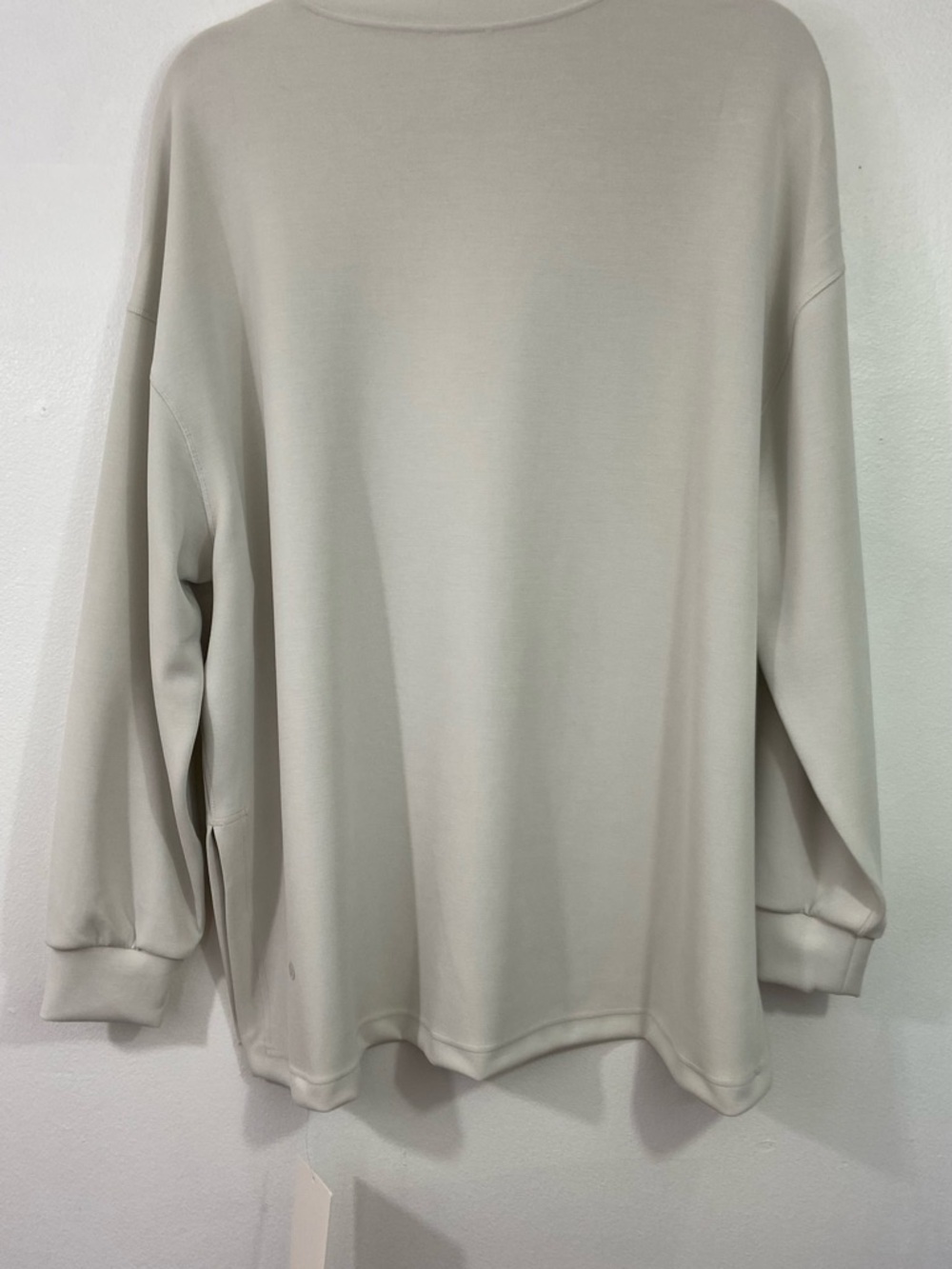 Lululemon Softstreme Crewneck Oversized Pullover - Light Ivory - Picture 3 of 8